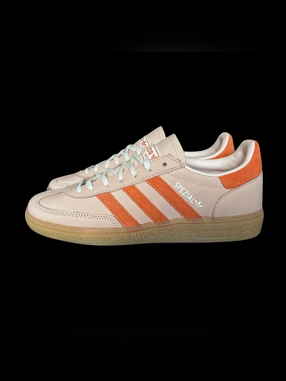 Adidas HANDBALL SPEZIAL Women’s Size 7 NEW Blush Pink / Dusky Orange / Off White